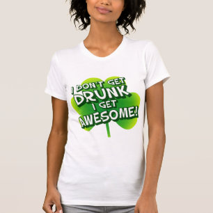 Camiseta No me consigo bebido consigo impresionante