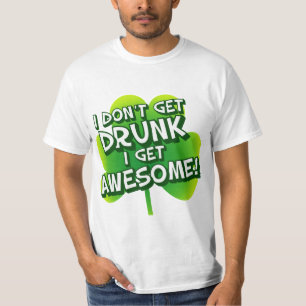 Camiseta No me consigo bebido consigo impresionante
