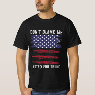 Camiseta No me culpes, he votado por Trump