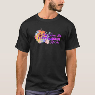 Camiseta No me culpes, me casé con este matrimonio de despe