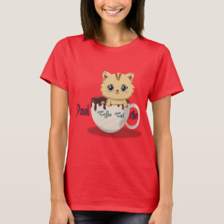 Camiseta No me des café al gato