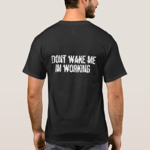 Camiseta No me despierte
