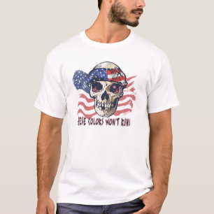 Camiseta No me disculparé por ser engranaje americano del