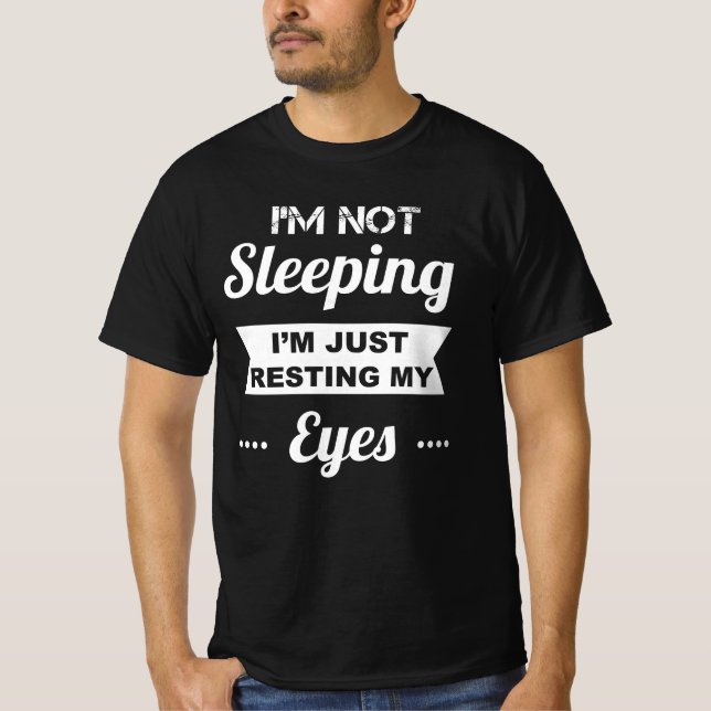Camiseta No Me Dormí, Sólo Me Arrepito Los Ojos (Anverso)