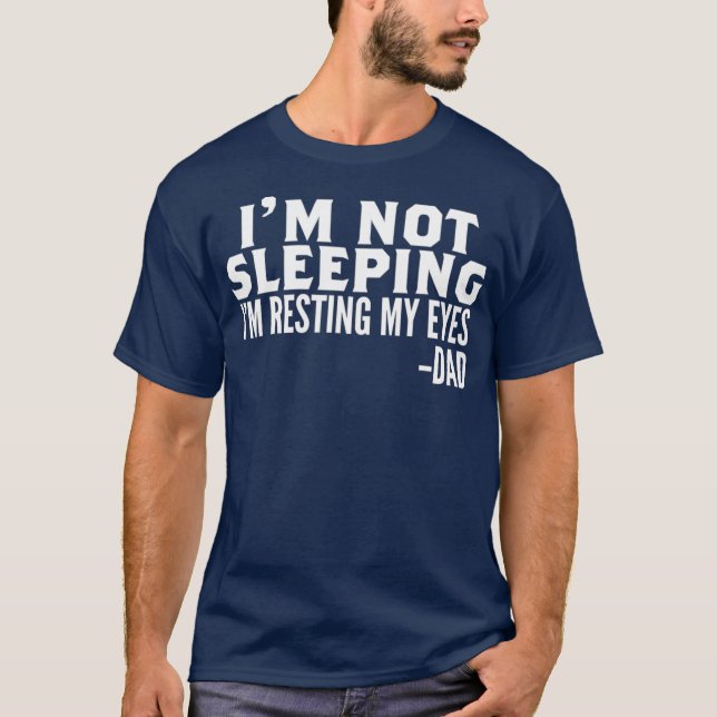 Camiseta No Me Dormí, Sólo Me Ridí De Los Padres Ojos (Anverso)