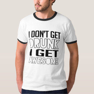 Camiseta No me emborracho me pongo genial