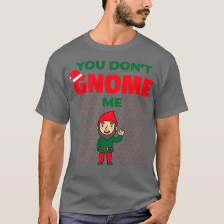 Camiseta No me engaña a Navidades divertidos, ganando horti