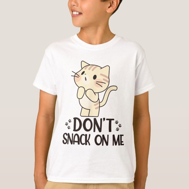 Camiseta No me engañes, gato gracioso (Anverso)