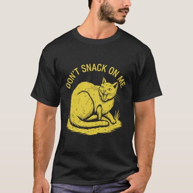 Camiseta No me engañes, gato gracioso 2 (Anverso)