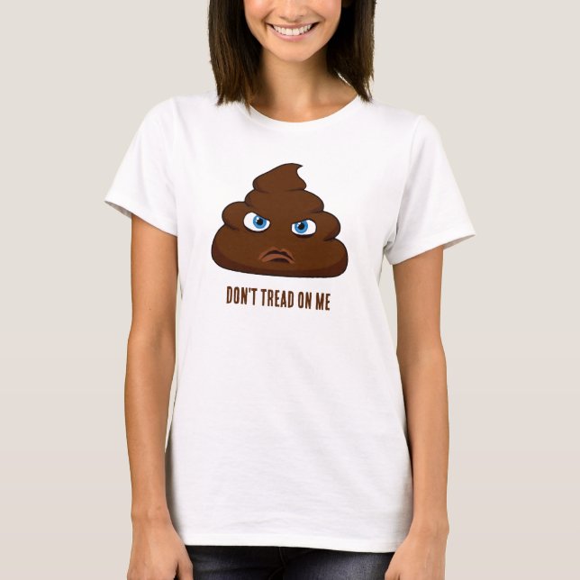 Camiseta No me enseñes poo (Anverso)