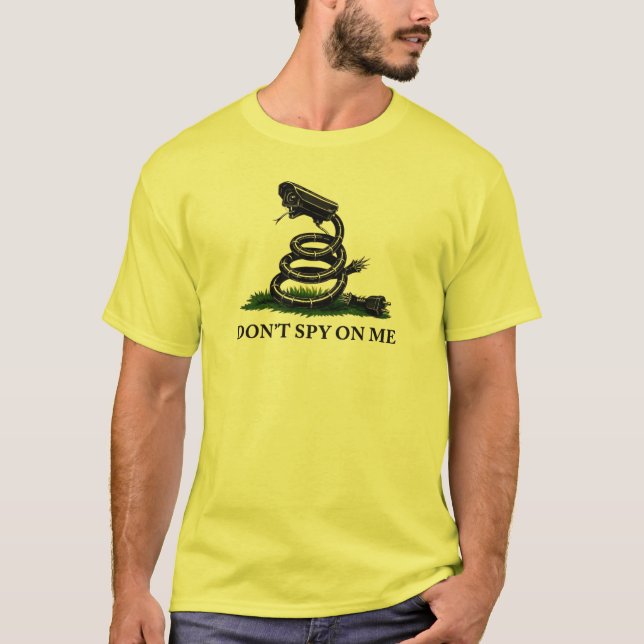 Camiseta No me espíes (Anverso)