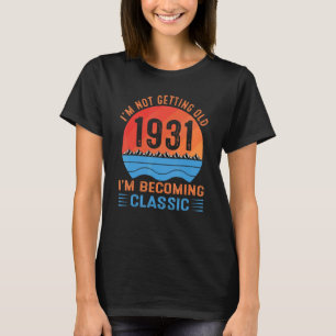 Camiseta No me estoy haciendo viejo me estoy convirtiendo e