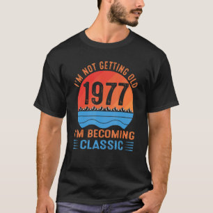 Camiseta No me estoy haciendo viejo me estoy convirtiendo e