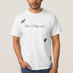 Camiseta "No me fastidie…" Taxonomía de la entomología