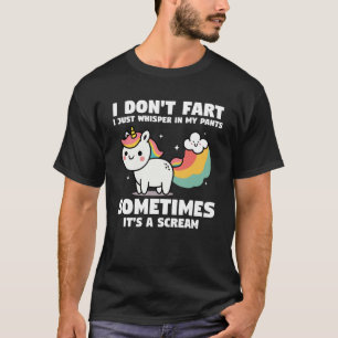 Camiseta No me fastidio cuando susurro en mis pantalones