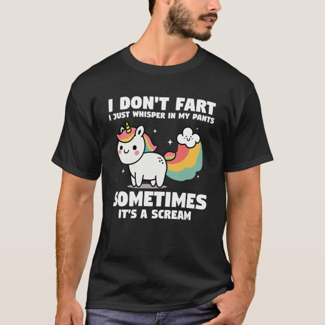 Camiseta No me fastidio cuando susurro en mis pantalones (Anverso)