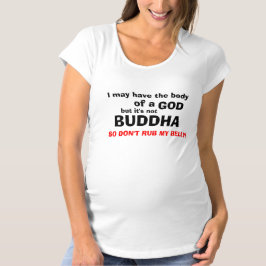 Camiseta ¡No me frotes el vientre!