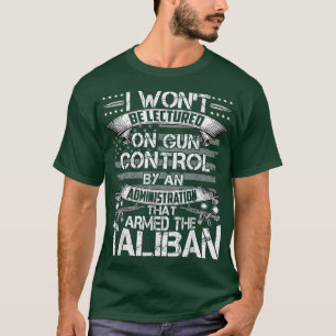 Camiseta No me gritarán en el control de armas 