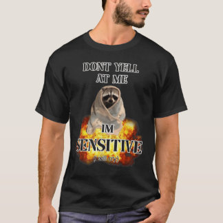 Camiseta No me grites, lloraré gato triste para hombres muj