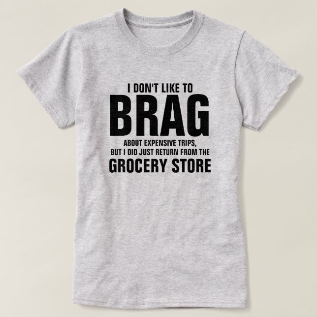 CAMISETA NO ME GUSTA BRAG (Diseño del anverso)