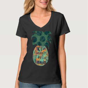 Camiseta No me gusta el verano de las piñas