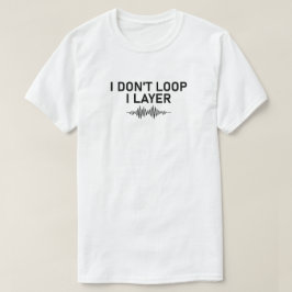 Camiseta No me gusta la música mínima de nivel I