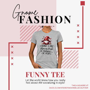 Camiseta 'No me gustan las personas mañaneras'