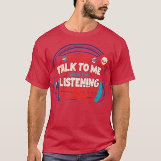 Camiseta No me hables, escucho música de los fans de Tobe