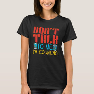 Camiseta No me hables, estoy contando farmacéutico de farma