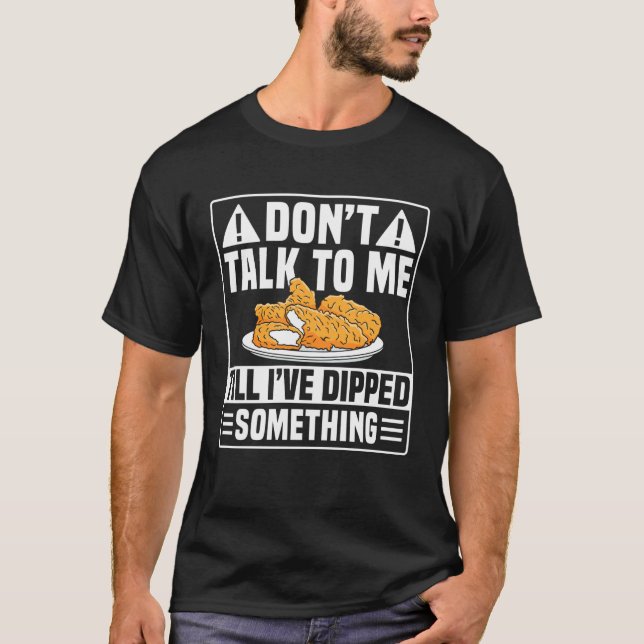 Camiseta No me hables pollo tierno (Anverso)