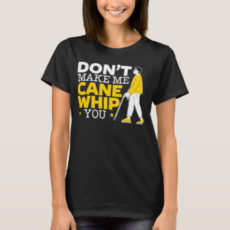 Camiseta No me hagas azotar a ti Braille con los avistamien