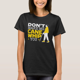 Camiseta No me hagas azotar a ti Braille con los avistamien
