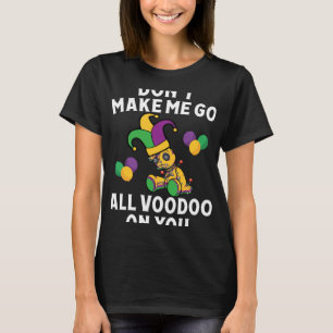 Camiseta No me hagas hablar de ti en el carnaval de Mardi G
