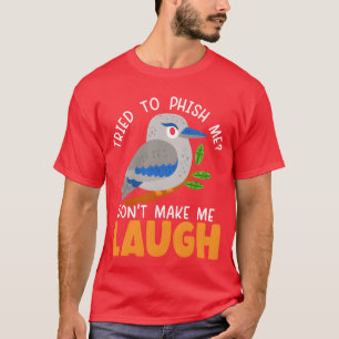 Camiseta No me hagas reír a Kookaburra Birding Bird Lover f