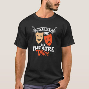 Camiseta No me hagas usar mi diseño de director de cine de 