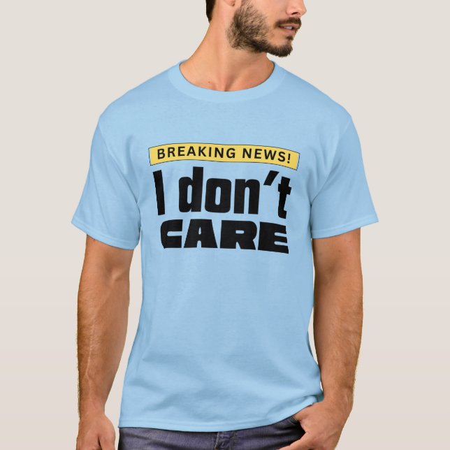 Camiseta No Me Importa (Anverso)