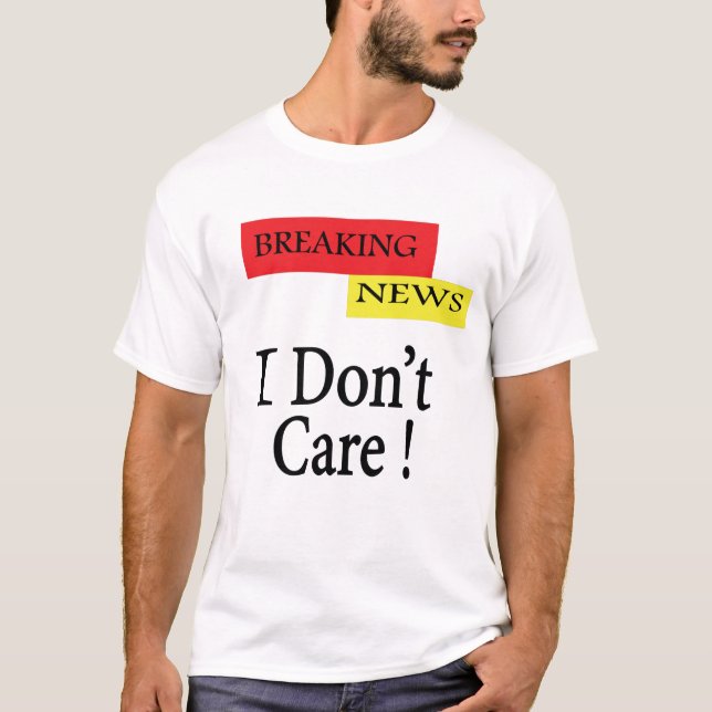 Camiseta No me importa (Anverso)