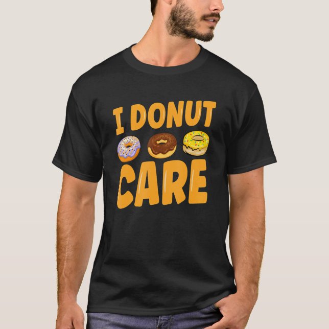 Camiseta No Me Importa Donut (Anverso)