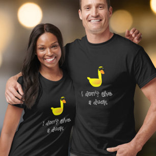 Camiseta No me importa el humor de pato
