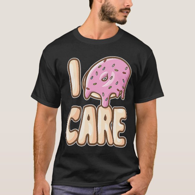 Camiseta No me importa IDC Foodie Doughnut (Anverso)