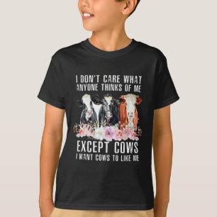Camiseta No Me Importa Lo Que Nadie Piense De Mi Vaquero _