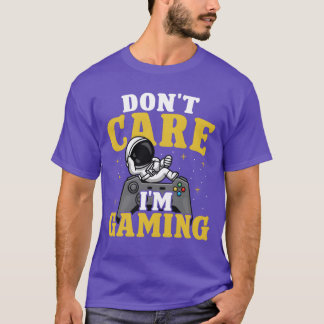 Camiseta No me importa, regalo de juegos
