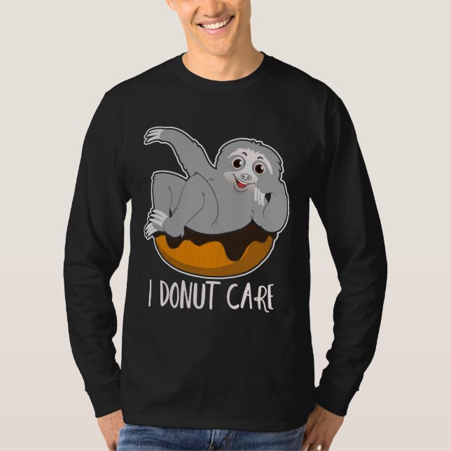 Camiseta No me importa Sloth (Anverso)