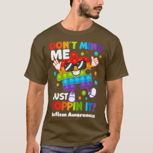 Camiseta No Me Importa Solo Popinar El Autismo Del Rompecab