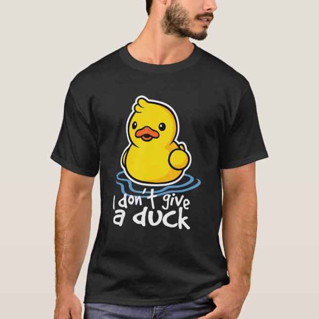 Camiseta No me importa un agricultor de animales de pato (Anverso)