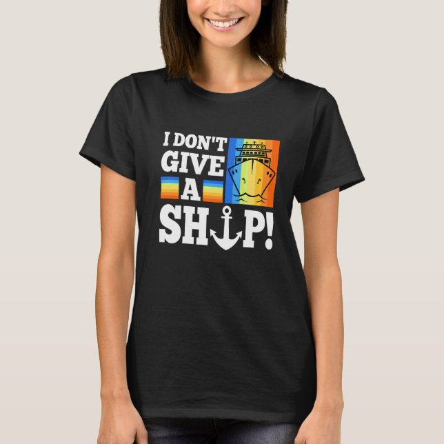 Camiseta No me importa un barco Premium (Anverso)