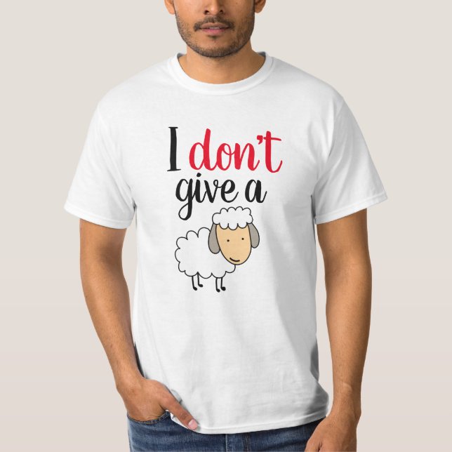 Camiseta No me importa un comino (Anverso)