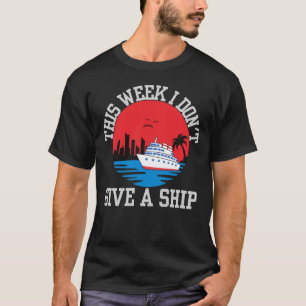 Camiseta No me importa un crucero divertido