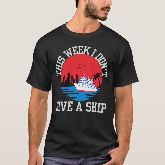 Camiseta No me importa un crucero divertido (Anverso)