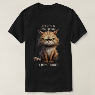 Camiseta No me importa un gato sarcástico que diga gatos gr